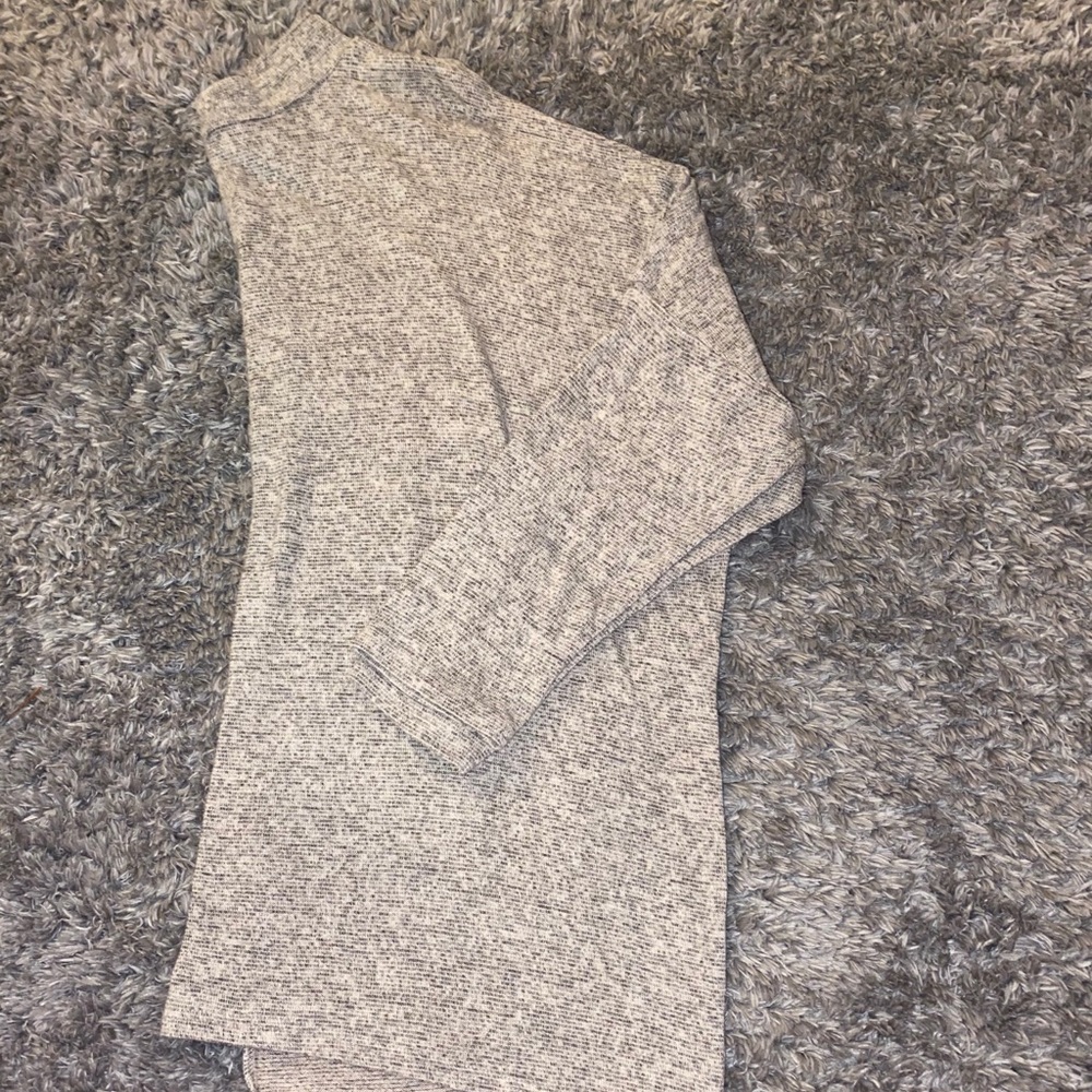 Long Sleeve Open Shoulder Top